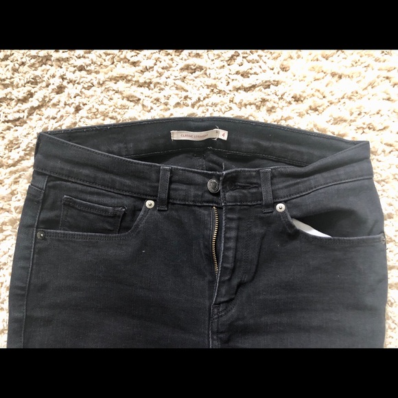 Levi Classic Straight Black Jeans - Picture 3 of 3